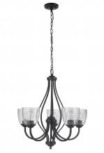 Craftmade 49925-ESP - Serene 5 Light Chandelier in Espresso