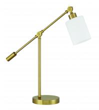 Craftmade 87011SB-T - Indiana 1 Light Table Lamp in Satin Brass