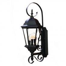 Acclaim Lighting 5413BK - New Orleans Collection Wall-Mount 3-Light Outdoor Matte Black Light Fixture