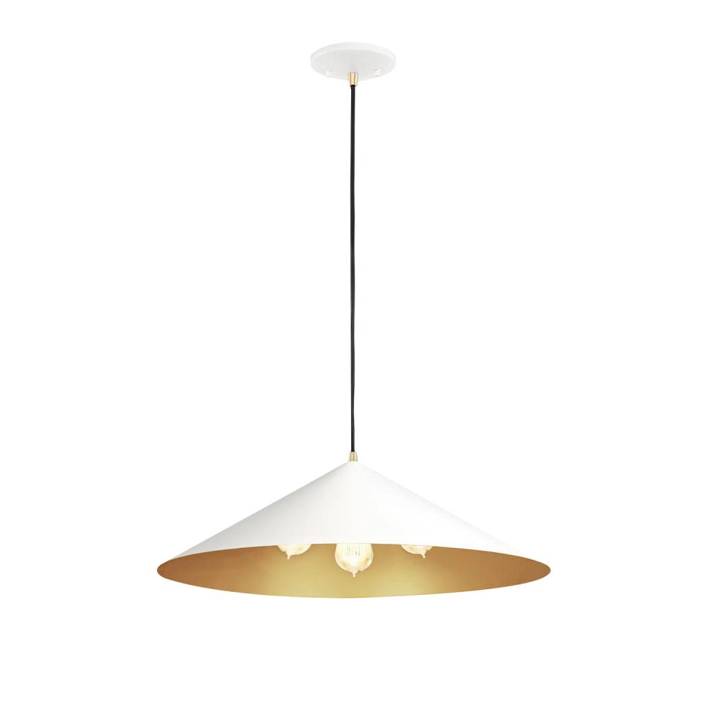 Conos 24&#34; 3-Light Cone Pendant