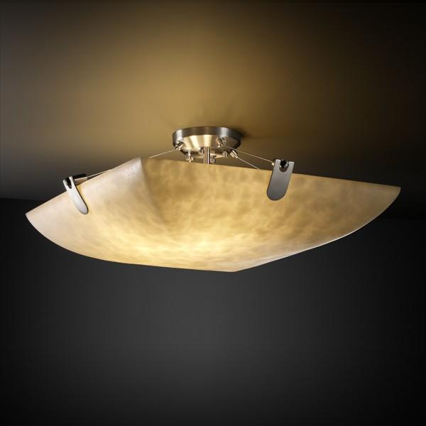 18&#34; Semi-Flush Bowl w/ U-Clips