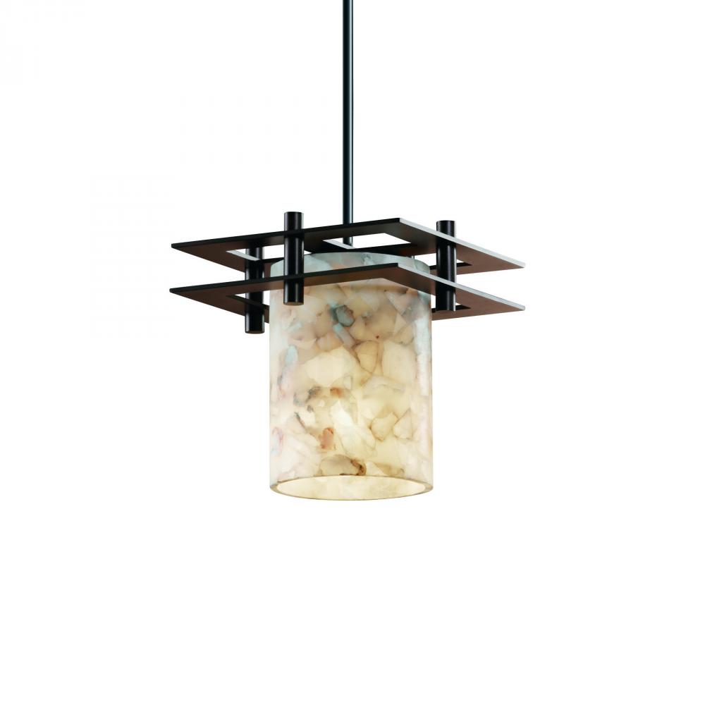 Metropolis 1-Light Small Pendant (2 Flat Bars)