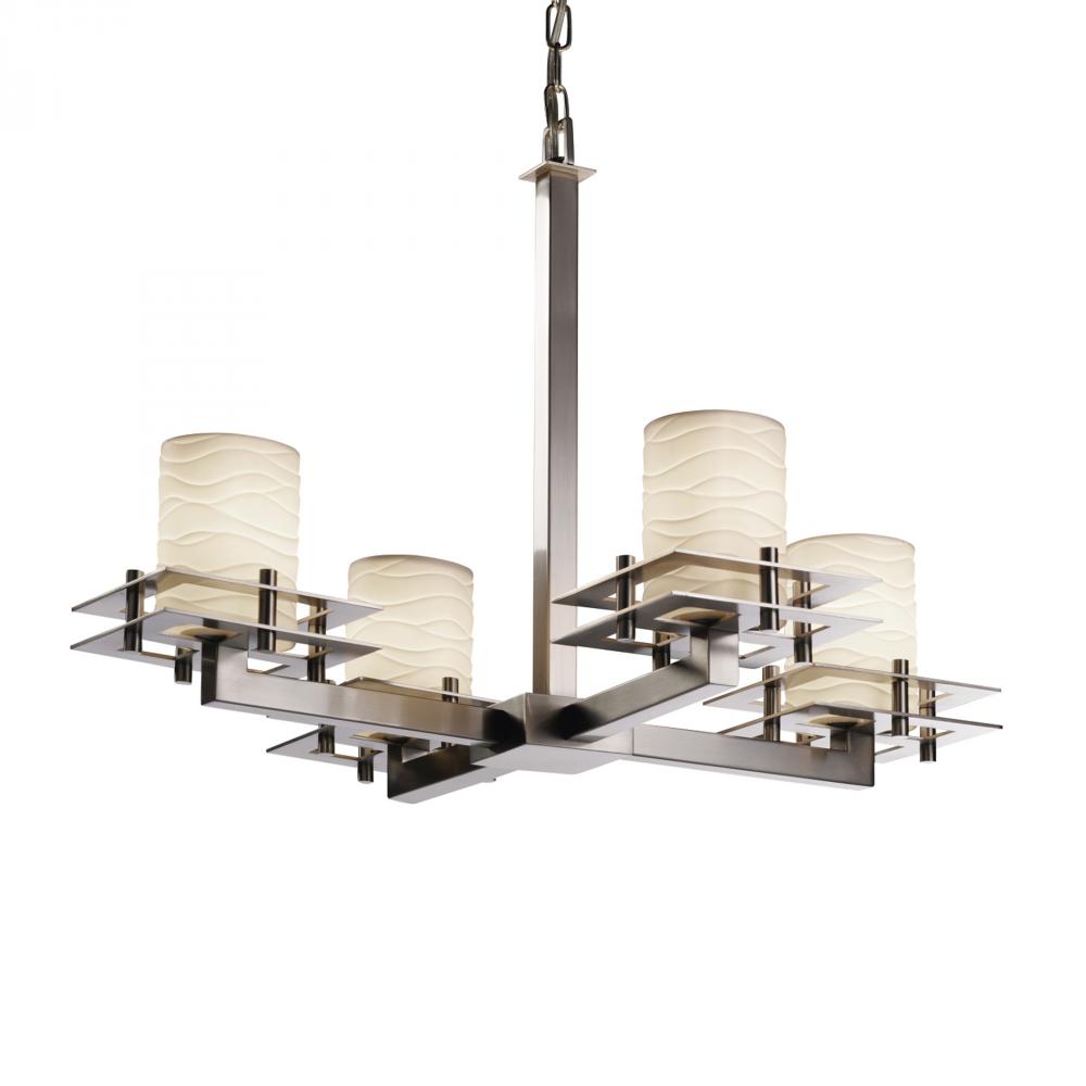 Metropolis 4-Light LED Chandelier