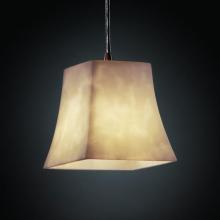 Justice Design Group CLD-8815-20-MBLK-RIGID - Mini 1-Light Pendant