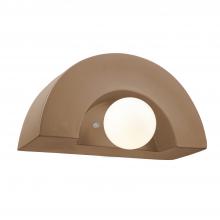 Justice Design Group CER-3020-ADOB - Crescent Wall Sconce