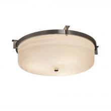 Justice Design Group PNA-8985-WAVE-NCKL - Era 16" Round Flush-Mount