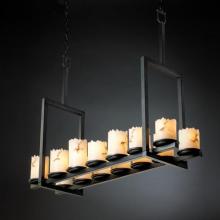  FAL-8764-12-MBLK - Dakota 14-Light Bridge Chandelier (Tall)