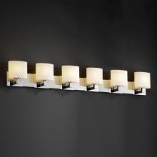 Justice Design Group FSN-8926-30-MROR-NCKL - Modular 6-Light Bath Bar