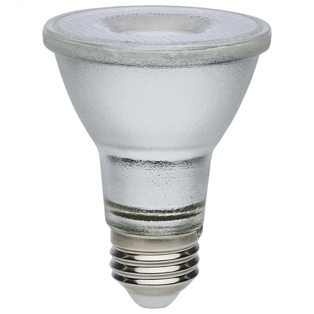 7 Watt Econo LED PAR20; 5000K; 35 Degree Beam Angle; Medium Base; 120-277 Volt; Silver Finish