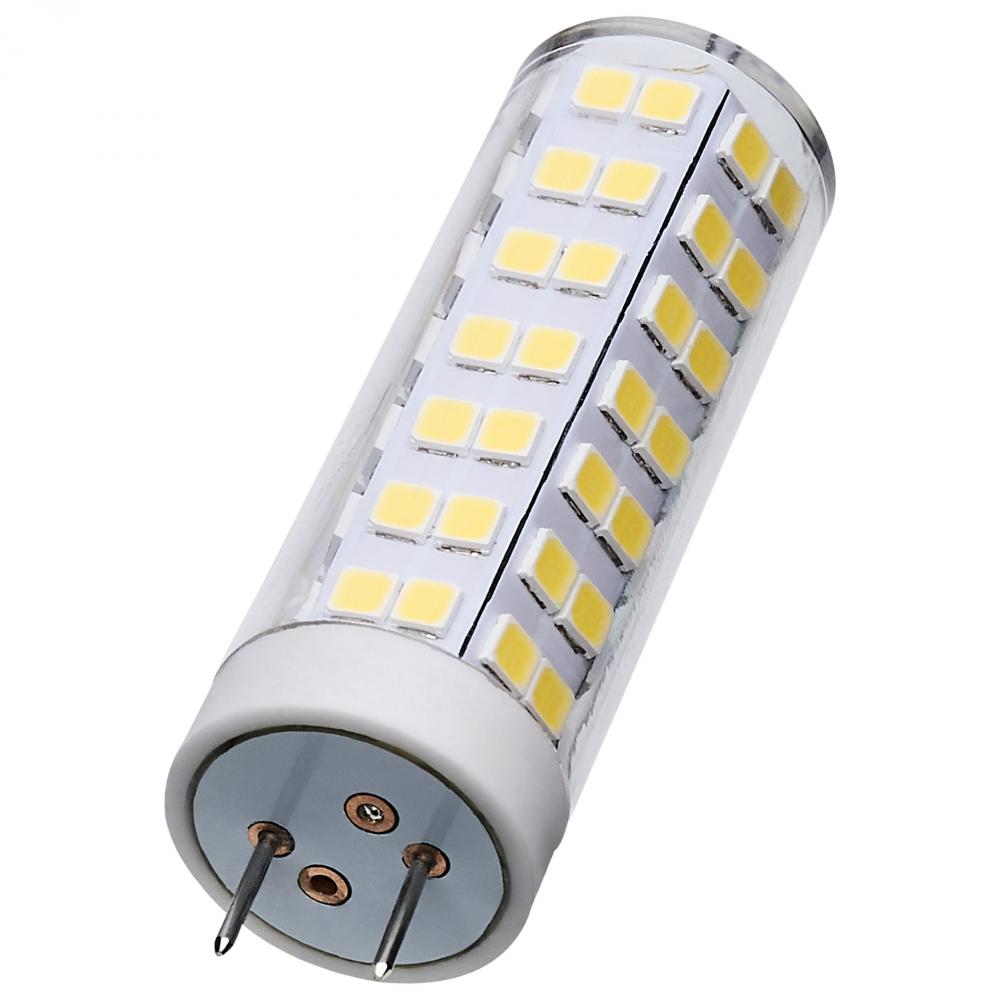 6.5 Watt T6 LED; Clear Finish; G8 Base; 3000K; 120 Volt