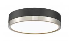 Z-Lite 1006F12-MB-BN-LED - 1 Light Flush Mount