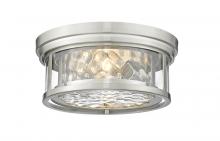 Z-Lite 493F2-BN - 2 Light Flush Mount