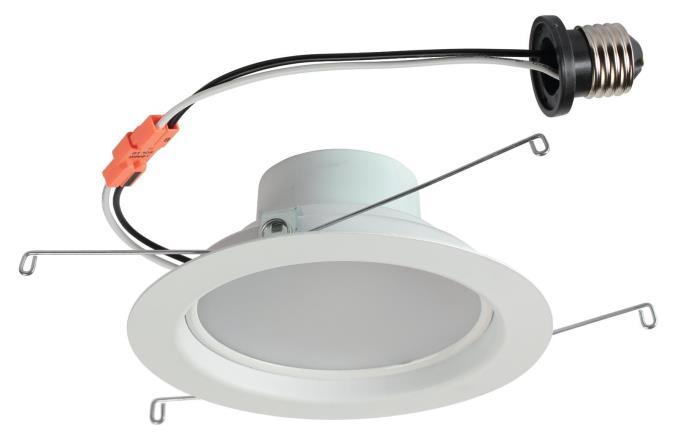 14W Recessed LED Downlight 5&#34; Dimmable 2700K E26 (Medium) Base, 120 Volt, Box