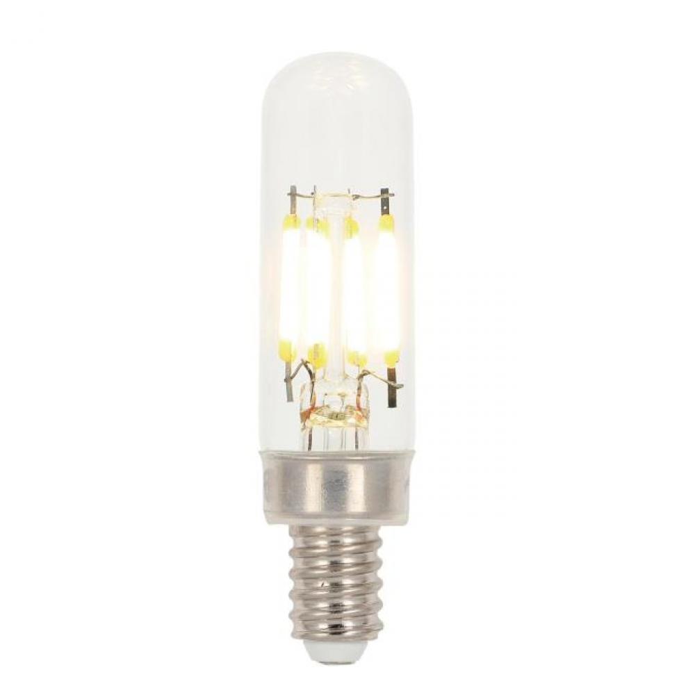 2.5 T6 Filament LED Dimmable Clear 2700K E12 (Candelabra) Base, 120 Volt, Box