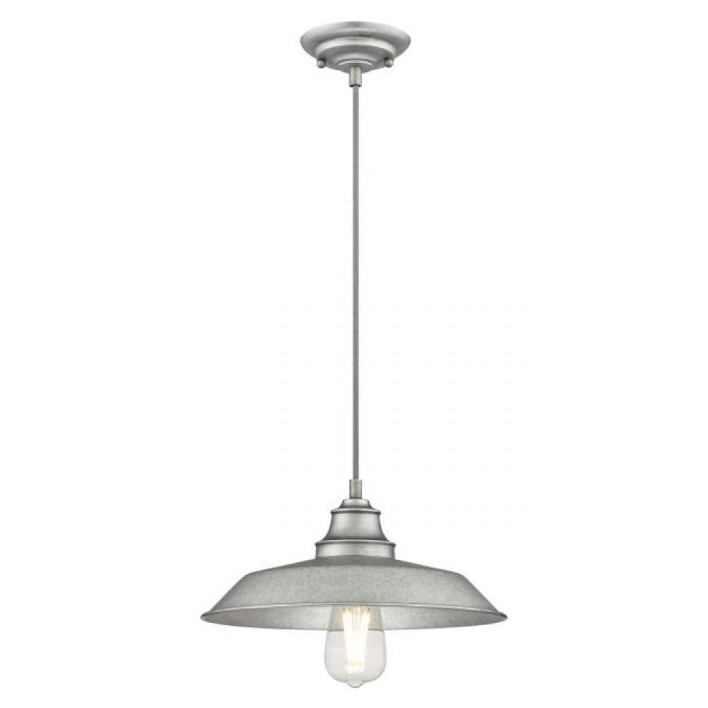 Pendant Galvanized Steel Finish