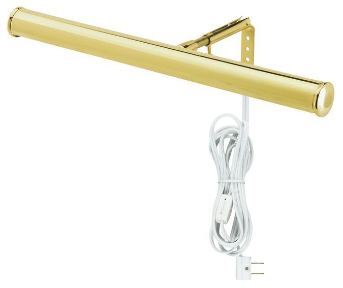 14&#34; Picture Light Polished Brass Finish