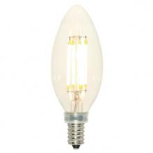 Westinghouse 4316800 - 4.5W B11 Filament LED Dimmable Clear 2700K E12 (Candelabra) Base, 120 Volt, Box