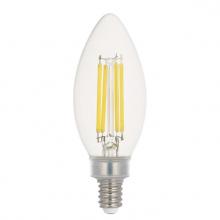 Westinghouse 5358000 - 5.5W B11 Filament LED Dimmable Clear 3000K E12 (Candelabra) Base, 120 Volt, Box