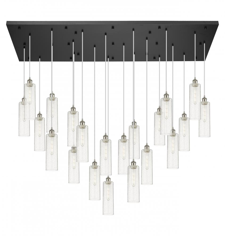 Crown Point - 21 Light - 71 inch - Brushed Satin Nickel - Multi Pendant