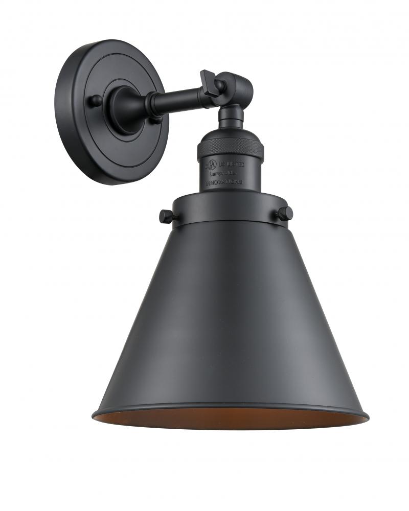 Appalachian - 1 Light - 8 inch - Matte Black - Sconce