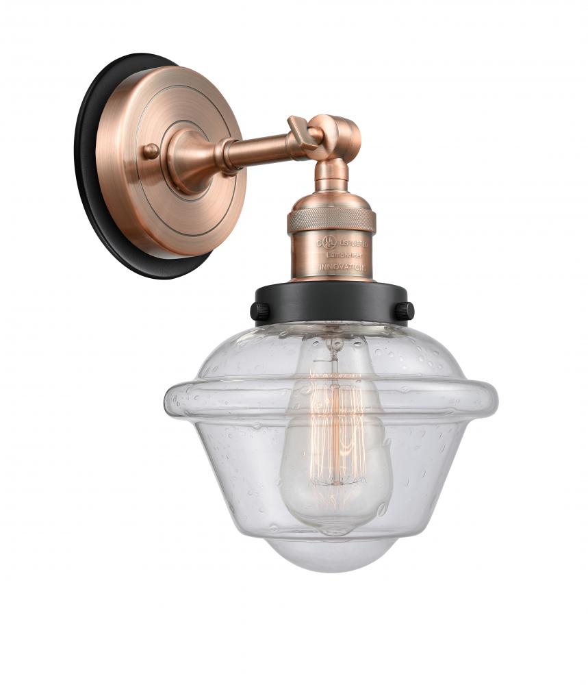 Oxford - 1 Light - 8 inch - Antique Copper - Sconce