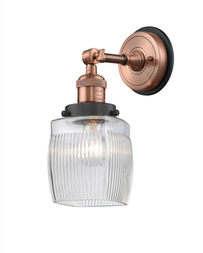 Colton - 1 Light - 6 inch - Antique Copper - Sconce