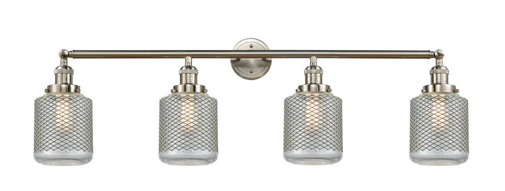 Stanton - 4 Light - 44 inch - Brushed Satin Nickel - Bath Vanity Light