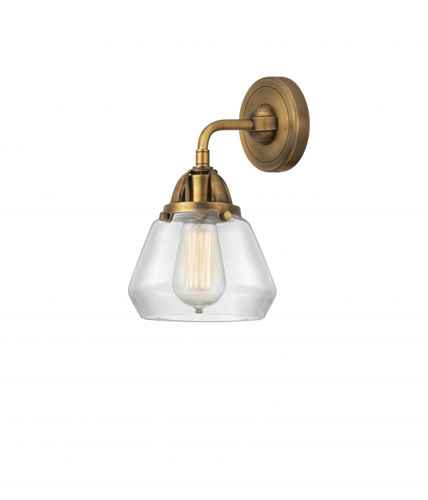 Fulton - 1 Light - 7 inch - Brushed Brass - Sconce