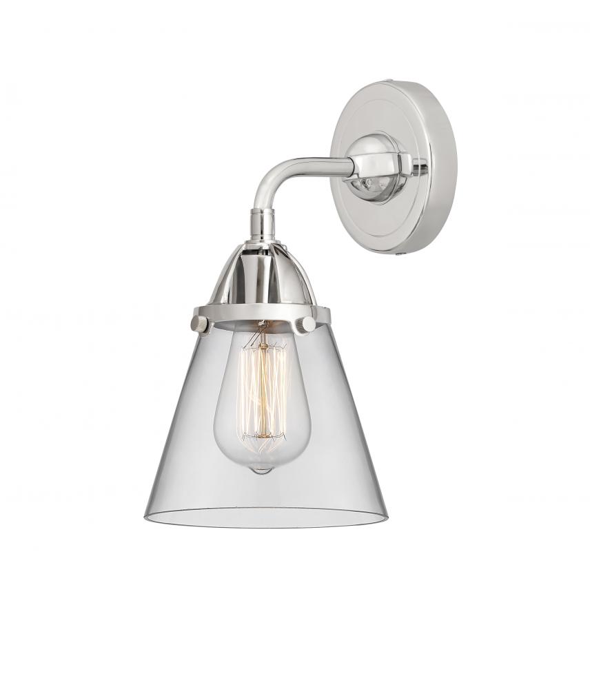 Cone - 1 Light - 6 inch - Polished Chrome - Sconce