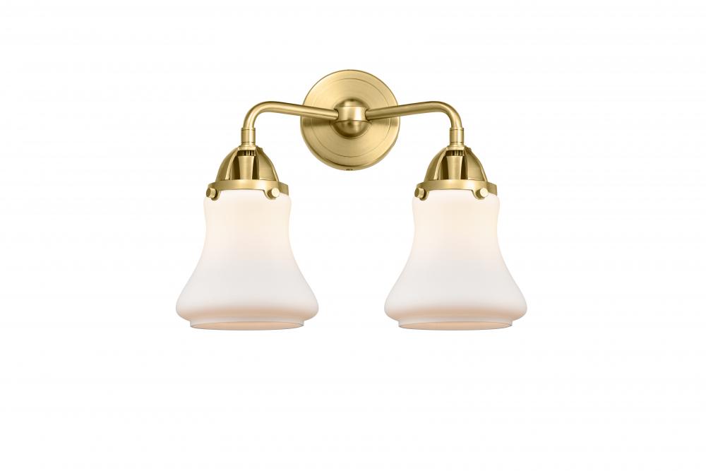 Bellmont - 2 Light - 14 inch - Satin Gold - Bath Vanity Light