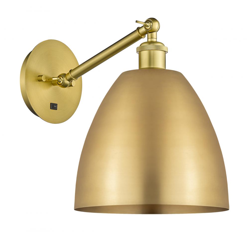 Bristol - 1 Light - 9 inch - Satin Gold - Sconce