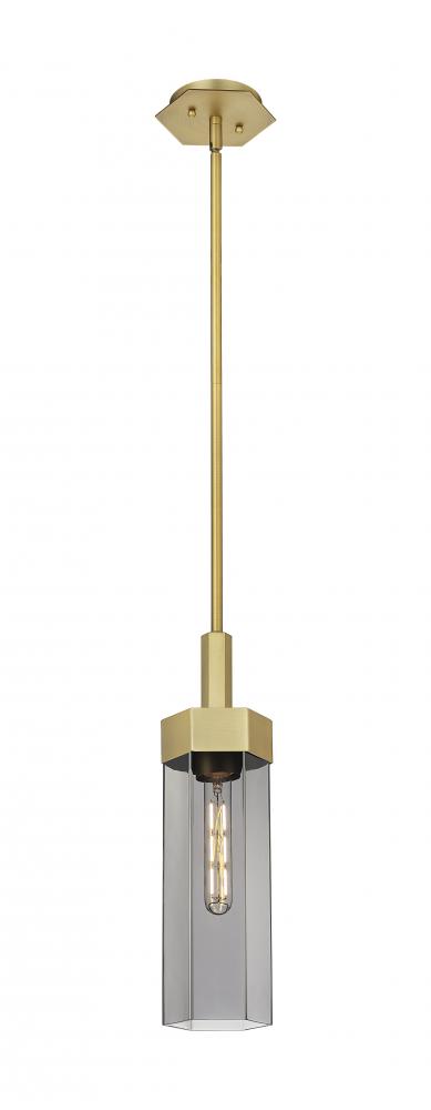 Claverack - 1 Light - 6 inch - Brushed Brass - Pendant