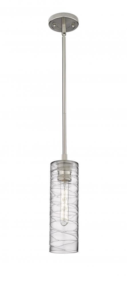 Crown Point - 1 Light - 5 inch - Satin Nickel - Pendant