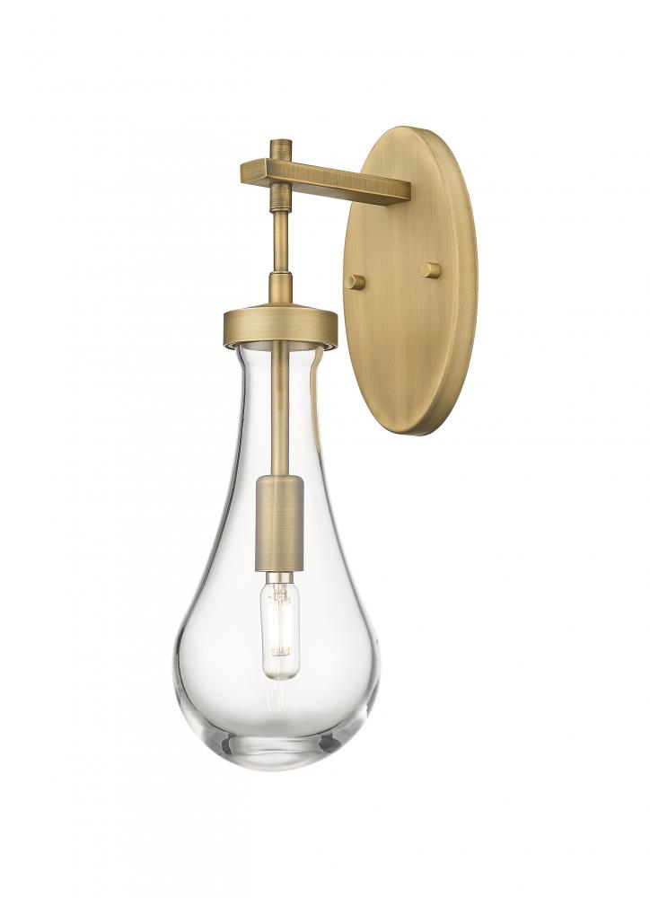 Owego - 1 Light - 5 inch - Brushed Brass - Sconce