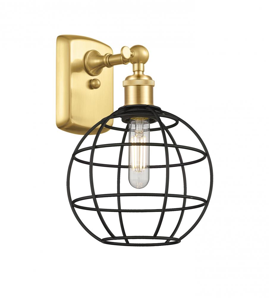 Lake Placid - 1 Light - 8 inch - Satin Gold - Sconce