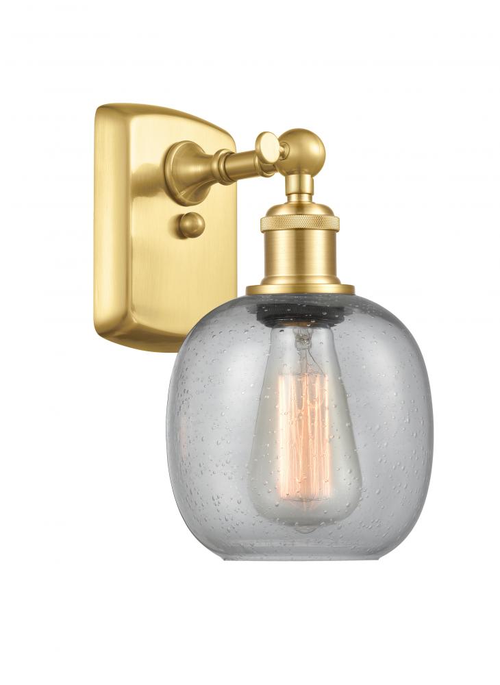 Belfast - 1 Light - 6 inch - Satin Gold - Sconce