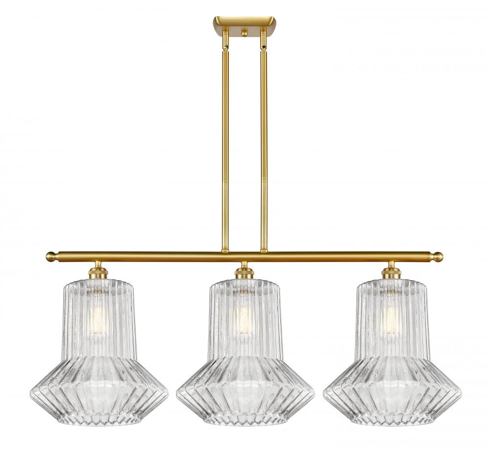 Springwater - 3 Light - 39 inch - Satin Gold - Cord hung - Island Light