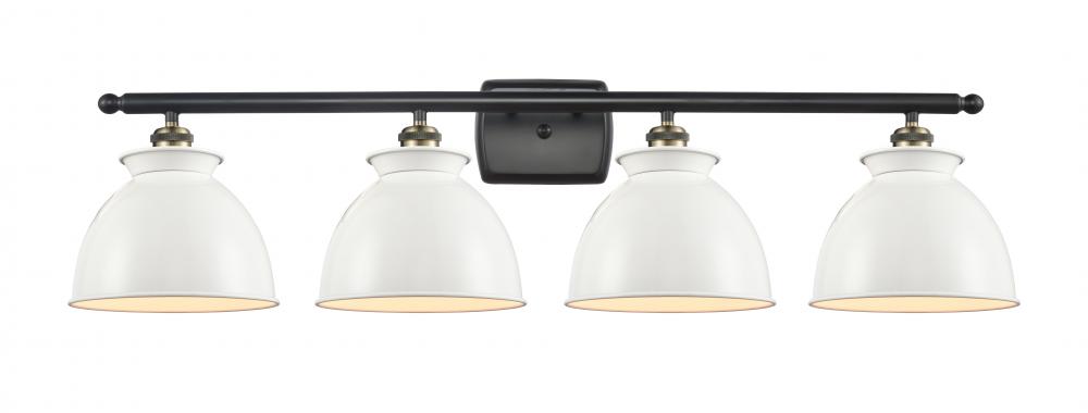 Adirondack - 4 Light - 38 inch - Black Antique Brass - Bath Vanity Light