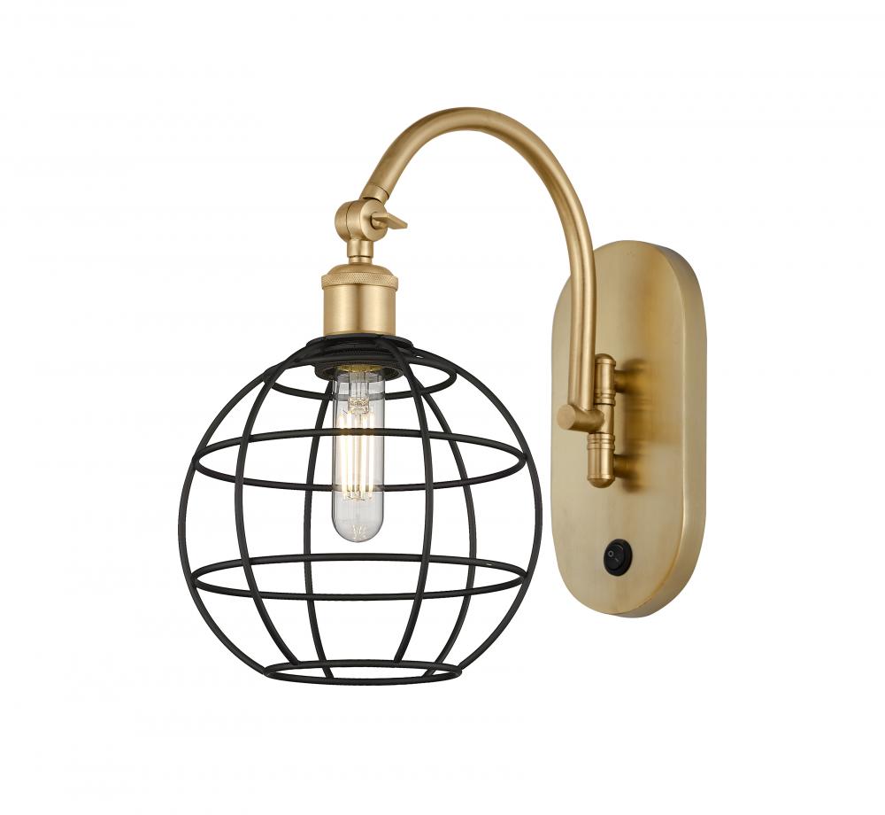 Lake Placid - 1 Light - 8 inch - Satin Gold - Sconce