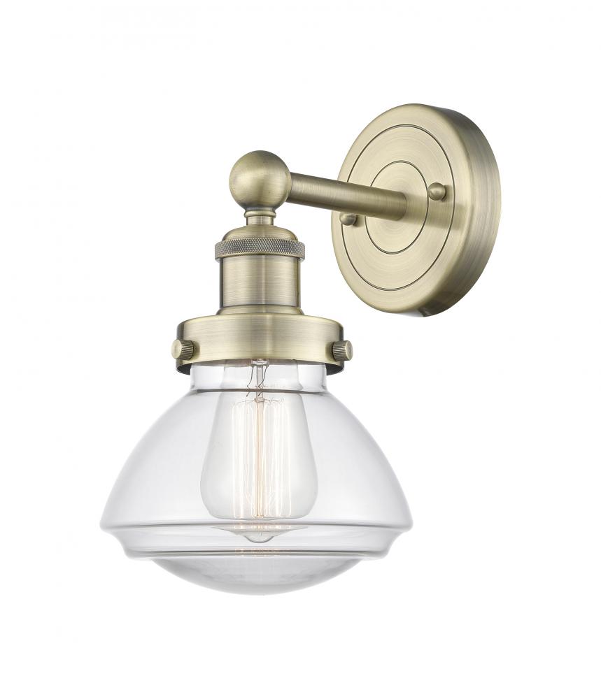 Olean - 1 Light - 7 inch - Antique Brass - Sconce