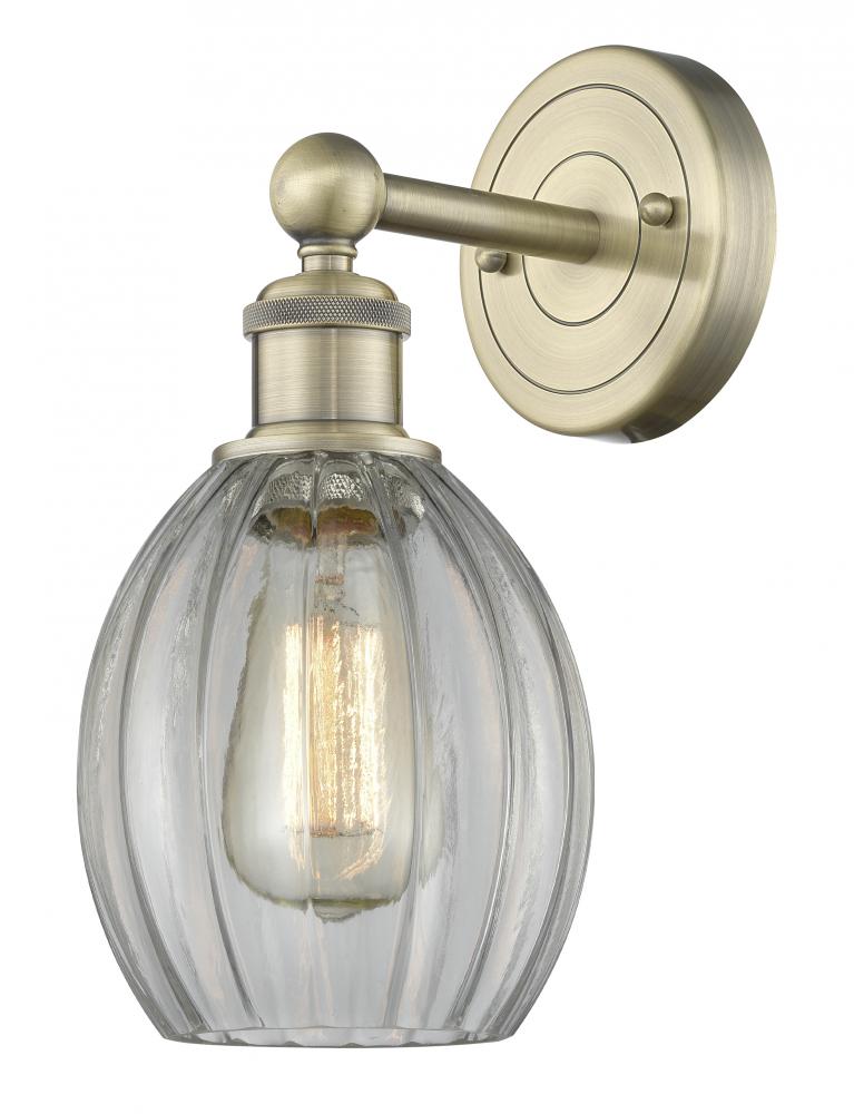 Eaton - 1 Light - 6 inch - Antique Brass - Sconce