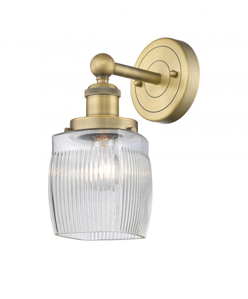 Colton - 1 Light - 6 inch - Brushed Brass - Sconce