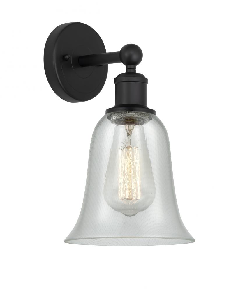 Hanover - 1 Light - 6 inch - Matte Black - Sconce