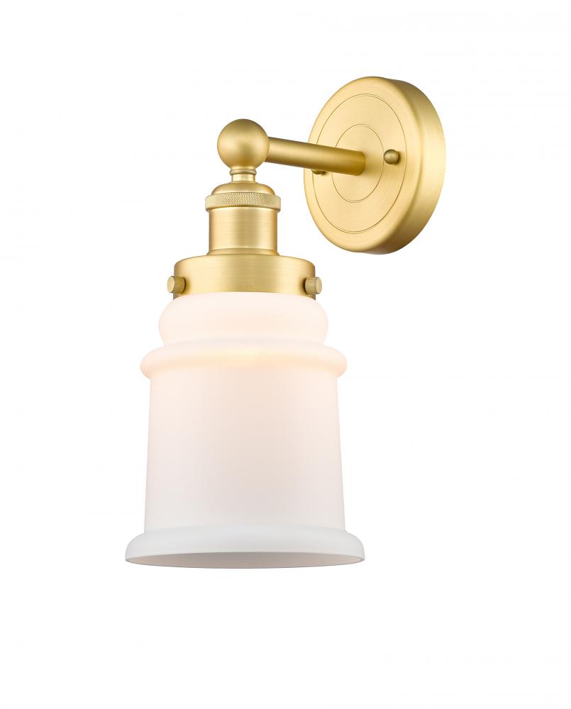 Canton - 1 Light - 6 inch - Satin Gold - Sconce