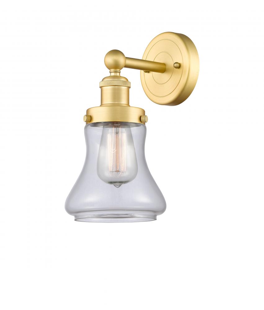 Bellmont - 1 Light - 6 inch - Satin Gold - Sconce