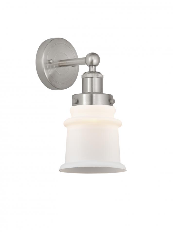 Canton - 1 Light - 5 inch - Brushed Satin Nickel - Sconce