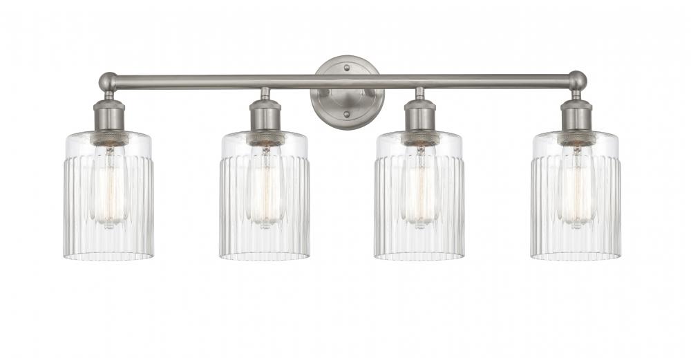 Hadley - 4 Light - 32 inch - Brushed Satin Nickel - Bath Vanity Light