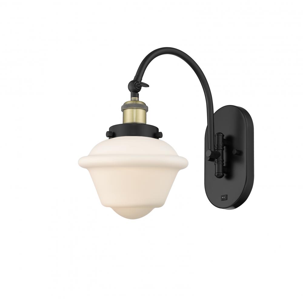 Oxford - 1 Light - 8 inch - Black Antique Brass - Sconce