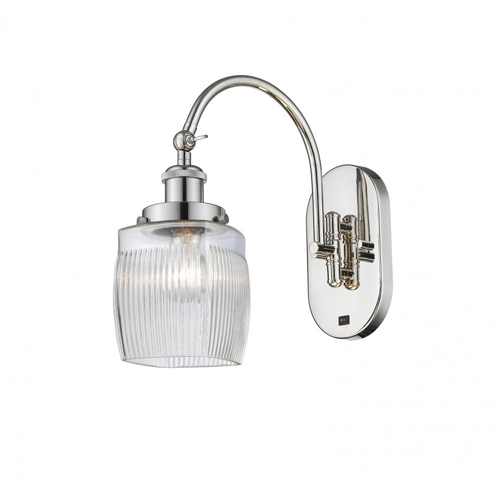 Colton - 1 Light - 6 inch - Polished Nickel - Sconce