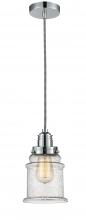 Innovations Lighting 100PC-10BW-2H-PC-G184 - Winchester - 1 Light - 8 inch - Polished Chrome - Cord hung - Mini Pendant